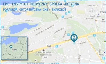 PORADNIA ORTOPEDYCZNA CM3 - EMC INSTYTUT MEDYCZNY SPÓŁKA AKCYJNA SZPITAL ŚWIĘTEGO ROCHA W OZIMKU - POZNAŃSKA 15,  SWARZĘDZ