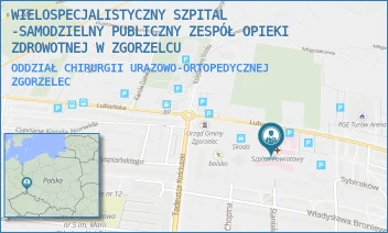 ODDZIAŁ CHIRURGII URAZOWO-ORTOPEDYCZNEJ - WIELOSPECJALISTYCZNY SZPITAL -SAMODZIELNY PUBLICZNY ZESPÓŁ OPIEKI ZDROWOTNEJ W ZGORZELCU - UL. LUBAŃSKA 11-12,  ZGORZELEC