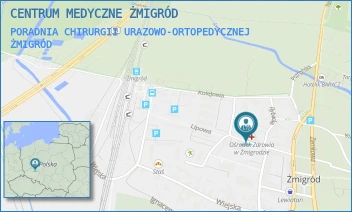 PORADNIA CHIRURGII URAZOWO-ORTOPEDYCZNEJ - CENTRUM MEDYCZNE ŻMIGRÓD - UL. LIPOWA 4,  ŻMIGRÓD