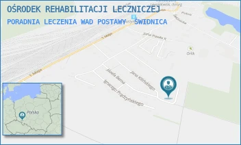 PORADNIA LECZENIA WAD POSTAWY - OŚRODEK REHABILITACJI LECZNICZEJ - UL. ROTMISTRZA WITOLDA PILECKIEGO 3,  ŚWIDNICA
