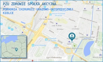 PORADNIA CHIRURGII URAZOWO-ORTOPEDYCZNEJ - PZU ZDROWIE SPÓŁKA AKCYJNA - IGNACEGO PADEREWSKIEGO 4B,  KIELCE