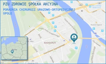 PORADNIA CHIRURGII URAZOWO-ORTOPEDYCZNEJ - PZU ZDROWIE SPÓŁKA AKCYJNA - UL. PL.PIŁSUDSKIEGO 5,  OPOLE