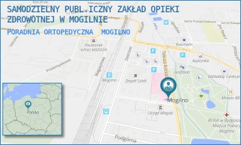 PORADNIA ORTOPEDYCZNA - SAMODZIELNY PUBL.ICZNY ZAKŁAD OPIEKI ZDROWOTNEJ W MOGILNIE - KOŚCIUSZKI 10,  MOGILNO