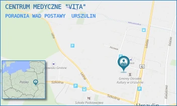 PORADNIA WAD POSTAWY - CENTRUM MEDYCZNE "VITA" - MODRZEWIOWA 1/1,  URSZULIN