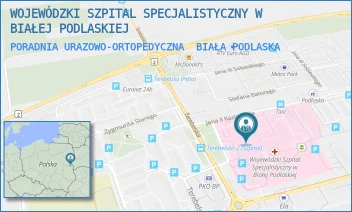 PORADNIA URAZOWO-ORTOPEDYCZNA - WOJEWÓDZKI SZPITAL SPECJALISTYCZNY W BIAŁEJ PODLASKIEJ - TEREBELSKA 57-65,  BIAŁA PODLASKA