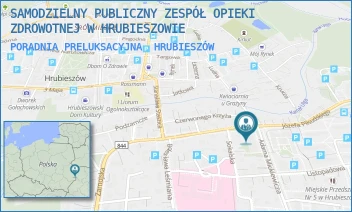 PORADNIA PRELUKSACYJNA - SAMODZIELNY PUBLICZNY ZESPÓŁ OPIEKI ZDROWOTNEJ W HRUBIESZOWIE - MICKIEWICZA 2,  HRUBIESZÓW