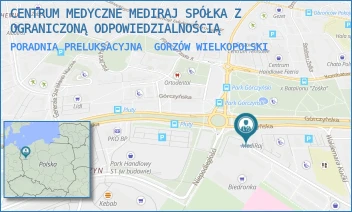 PORADNIA PRELUKSACYJNA - CENTRUM MEDYCZNE MEDIRAJ SPÓŁKA Z OGRANICZONĄ ODPOWIEDZIALNOŚCIĄ - UL. GÓRCZYŃSKA 17,  GORZÓW WIELKOPOLSKI