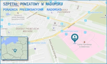 PORADNIA PRELUKSACYJNA - SZPITAL POWIATOWY W RADOMSKU - UL. JAGIELLOŃSKA 36,  RADOMSKO