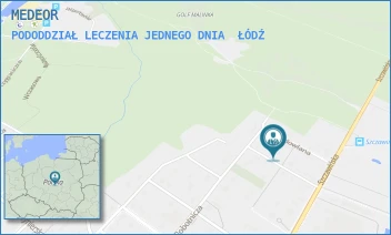 PODODDZIAŁ LECZENIA JEDNEGO DNIA - MEDEOR - UL. CIESIELSKA 8,  ŁÓDŹ