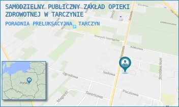 PORADNIA PRELUKSACYJNA - SAMODZIELNY PUBLICZNY ZAKŁAD OPIEKI ZDROWOTNEJ W TARCZYNIE - WARSZAWSKA 42,  TARCZYN