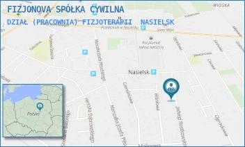 DZIAŁ (PRACOWNIA) FIZJOTERAPII - FIZJONOVA SPÓŁKA CYWILNA - JADWIGI ROSTKOWSKIEJ 8,  NASIELSK