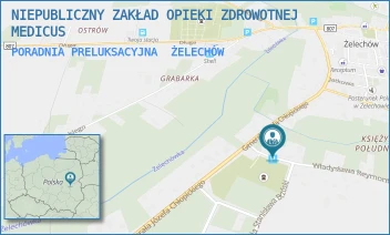PORADNIA PRELUKSACYJNA - NIEPUBLICZNY ZAKŁAD OPIEKI ZDROWOTNEJ MEDICUS - REYMONTA 36A,  ŻELECHÓW