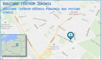 RODZINNE CENTRUM ZDROWIA-PORADNIA WAD POSTAWY - RODZINNE CENTRUM ZDROWIA - GRUNWALDZKA 13,  OTWOCK