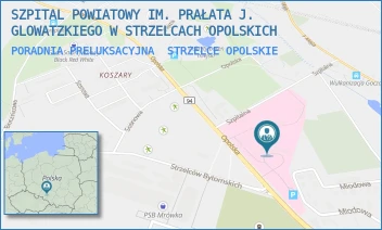 PORADNIA PRELUKSACYJNA - SZPITAL POWIATOWY IM. PRAŁATA J. GLOWATZKIEGO W STRZELCACH OPOLSKICH - UL. OPOLSKA 36,  STRZELCE OPOLSKIE