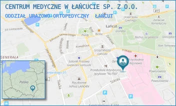 ODDZIAŁ URAZOWO-ORTOPEDYCZNY - CENTRUM MEDYCZNE W ŁAŃCUCIE SP. Z O.O. - UL. IGNACEGO PADEREWSKIEGO 5,  ŁAŃCUT