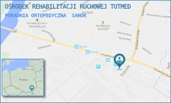 PORADNIA ORTOPEDYCZNA - OŚRODEK REHABILITACJI RUCHOWEJ TUTMED - PRZEMYSKA 24,  SANOK