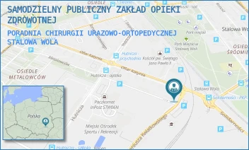PORADNIA CHIRURGII URAZOWO-ORTOPEDYCZNEJ - SAMODZIELNY PUBLICZNY ZAKŁAD OPIEKI ZDROWOTNEJ - UL. EUGENIUSZA KWIATKOWSKIEGO 2,  STALOWA WOLA