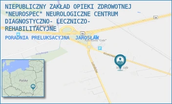 PORADNIA PRELUKSACYJNA - NIEPUBLICZNY ZAKŁAD OPIEKI ZDROWOTNEJ "NEUROSPEC" NEUROLOGICZNE CENTRUM DIAGNOSTYCZNO- LECZNICZO- REHABILITACYJNE - UL. KRAKOWSKA 39A,  JAROSŁAW