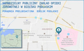 PORADNIA PRELUKSACYJNA - SAMODZIELNY PUBLICZNY ZAKŁAD OPIEKI ZDROWOTNEJ W BIELSKU PODLASKIM - KLESZCZELOWSKA 1,  BIELSK PODLASKI