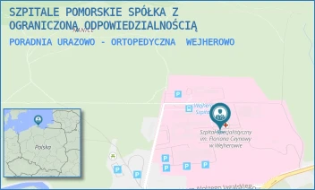 PORADNIA URAZOWO - ORTOPEDYCZNA - SZPITALE POMORSKIE SPÓŁKA Z OGRANICZONĄ ODPOWIEDZIALNOŚCIĄ - UL. DR. ALOJZEGO JAGALSKIEGO 10,  WEJHEROWO
