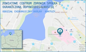 ODDZIAŁ CHIRURGICZNY OGÓLNY - POWIATOWE CENTRUM ZDROWIA SPÓŁKA Z OGRANICZONĄ ODPOWIEDZIALNOŚCIĄ - UL. FLORIANA CEYNOWY 7,  KARTUZY