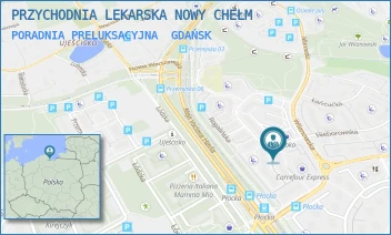 PORADNIA PRELUKSACYJNA - PRZYCHODNIA LEKARSKA NOWY CHEŁM - UL. ROGALIŃSKA 3D,  GDAŃSK