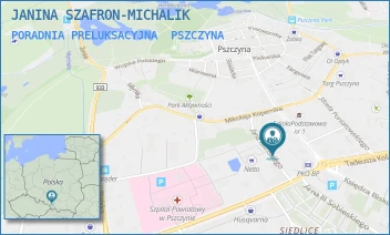 PORADNIA PRELUKSACYJNA - JANINA SZAFRON-MICHALIK - UL. JANA KILIŃSKIEGO 3A,  PSZCZYNA