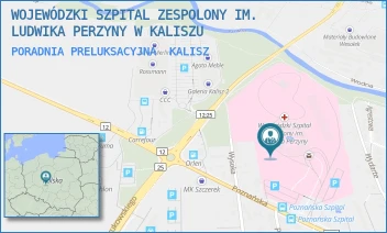 PORADNIA PRELUKSACYJNA - WOJEWÓDZKI SZPITAL ZESPOLONY IM. LUDWIKA PERZYNY W KALISZU - POZNAŃSKA 79,  KALISZ