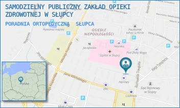 PORADNIA ORTOPEDYCZNA - SAMODZIELNY PUBLICZNY ZAKŁAD OPIEKI ZDROWOTNEJ W SŁUPCY - TRAUGUTTA 7,  SŁUPCA