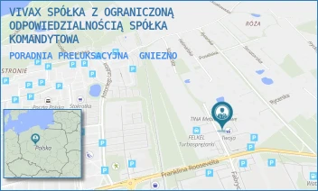PORADNIA PRELUKSACYJNA - CENTRUM MEDYCZNE VIVAX SPÓŁKA Z OGRANICZONĄ ODPOWIEDZIALNOŚCIĄ - PODKOMORSKA 4,  GNIEZNO