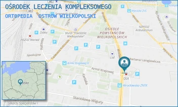 ORTOPEDIA - OŚRODEK LECZENIA KOMPLEKSOWEGO - WROCŁAWSKA 81,  OSTRÓW WIELKOPOLSKI