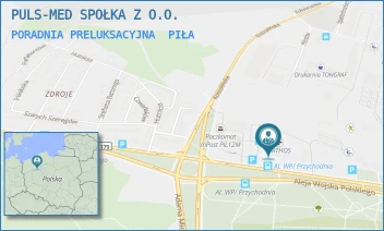 PORADNIA PRELUKSACYJNA - PULS-MED SPOŁKA Z O.O. - WOJSKA POLSKIEGO 49B,  PIŁA