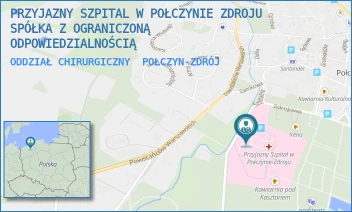 ODDZIAŁ CHIRURGICZNY - PRZYJAZNY SZPITAL W POŁCZYNIE ZDROJU SPÓŁKA Z OGRANICZONĄ ODPOWIEDZIALNOŚCIĄ - SZPITALNA 5, POŁCZYN-ZDRÓJ