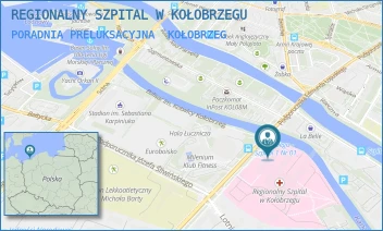 PORADNIA PRELUKSACYJNA - REGIONALNY SZPITAL W KOŁOBRZEGU - ŁOPUSKIEGO 31,  KOŁOBRZEG