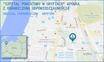 ODDZIAŁ CHIRURGICZNY - "SZPITAL POWIATOWY W GRYFINIE" SPÓŁKA Z OGRANICZONĄ ODPOWIEDZIALNOŚCIĄ - PARKOWA 5,  GRYFINO