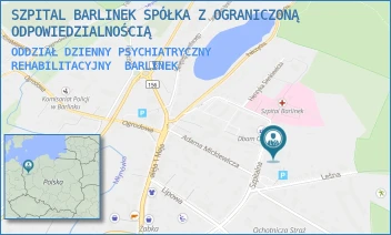 ODDZIAŁ DZIENNY PSYCHIATRYCZNY REHABILITACYJNY - SZPITAL BARLINEK SPÓŁKA Z OGRANICZONĄ ODPOWIEDZIALNOŚCIĄ - SZPITALNA 10,  BARLINEK