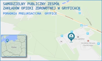 PORADNIA PRELUKSACYJNA - SAMODZIELNY PUBLICZNY ZESPÓŁ ZAKŁADÓW OPIEKI ZDROWOTNEJ W GRYFICACH - NIECHORSKA 27,  GRYFICE