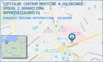 PORADNIA URAZOWO-ORTOPEDYCZNA - SZPITALNE CENTRUM MEDYCZNE W GOLENIOWIE SPÓŁKA Z OGRANICZONĄ ODPOWIEDZIALNOŚCIĄ - NOWOGARDZKA 2,  GOLENIÓW