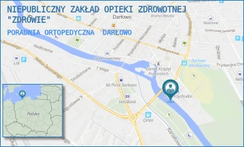 PORADNIA ORTOPEDYCZNA - NIEPUBLICZNY ZAKŁAD OPIEKI ZDROWOTNEJ "ZDROWIE" - M.C SKŁODOWSKIEJ 32, DARŁOWO