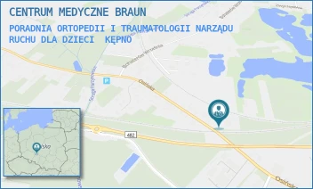 PORADNIA ORTOPEDII I TRAUMATOLOGII NARZĄDU RUCHU DLA DZIECI - CENTRUM MEDYCZNE BRAUN - OSIŃSKA 16 A,  KĘPNO
